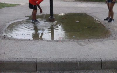 Las fuentes de Torre Ramona vuelven a encharcarse y no se atisba una solución al problema