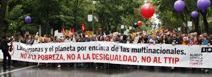 La AV llama a participar en las acciones de protesta que llevarán a cabo en Zaragoza contra los tratados de libre comercio