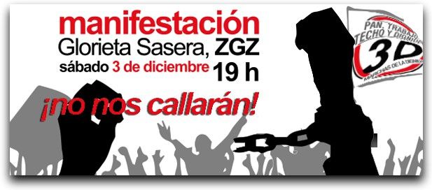 ¡La lucha es el único camino!: participa este sábado en la Marcha de la Dignidad