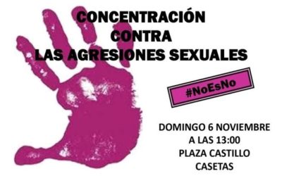 Concentración contra las agresiones sexuales: no es no