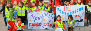 Valdespartera inaugura su primer Camino Escolar con dos rutas y la participación de 25 niños y niñas