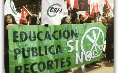 Sindicatos, Ampas y la FABZ reclaman el cierre de aulas concertadas en favor de la escuela pública