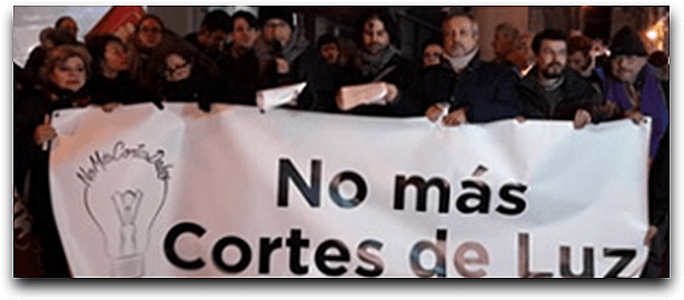 Colectivos, entre ellos la FABZ,  y partidos rechazan "la injusticia del sistema eléctrico" y el "parche" del Gobierno de España