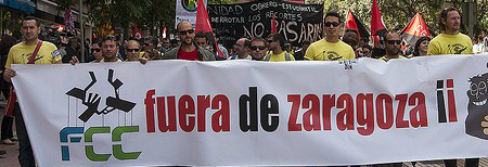 La FABZ apoya a los trabajadores de Parques y Jardines para que se remunicipalice la contrata