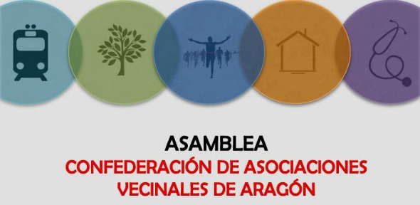 CAVA. Asamblea de la Confederación de Asociaciones Vecinales de Aragón. 6 mayo Teruel.