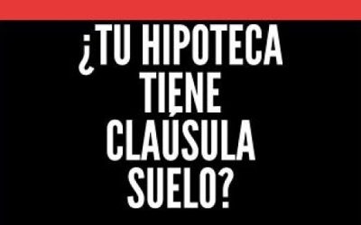 Charla y grupo de afectados por cláusulas suelo MARTES 19