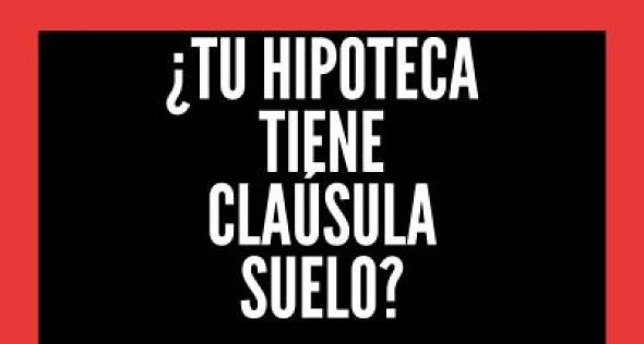 Charla y grupo de afectados por cláusulas suelo MARTES 19