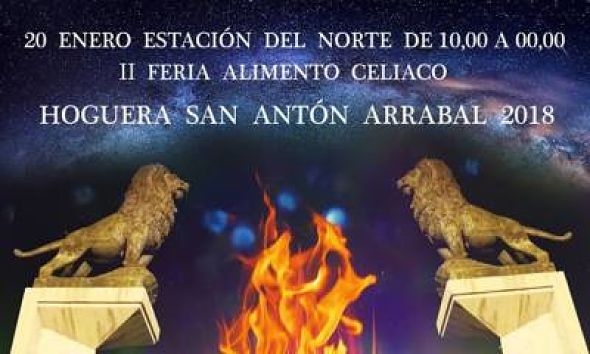 Hoguera de San Antón y Feria Alimentación Celiaca: charlas, catas, verbena, conciertos…