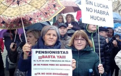 La Defensa del Sistema Público de Pensiones seguirá en las calles