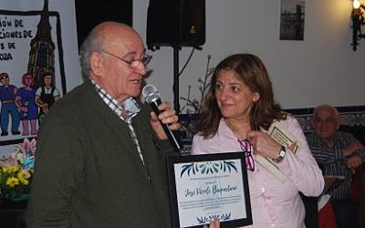 Reconocimiento a José Vicente Baquedano, de la AV. Las Fuentes, en la Asamblea Anual 2018