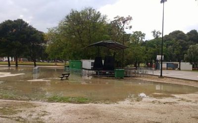 La AV. exige el inmediato inicio de las obras del tanque de tormentas del parque del Tío Jorge