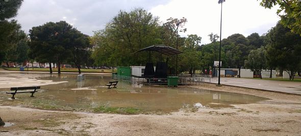 La AV. exige el inmediato inicio de las obras del tanque de tormentas del parque del Tío Jorge