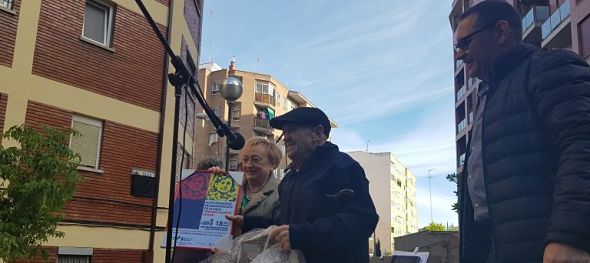 Emotivo acto de inauguración de la calle Desideria Giménez