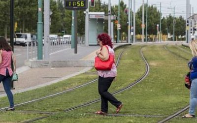 2.000 días esperando la reforma de la parada del tranvía de La Chimenea