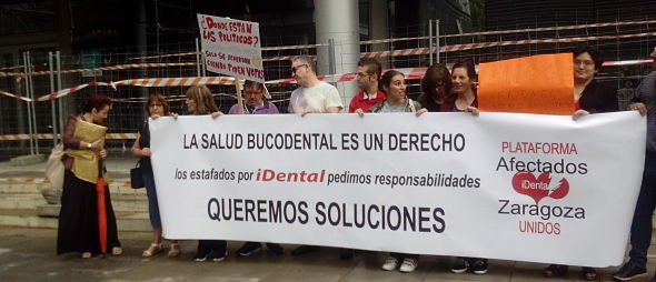 Exigimos que el Salud Aragón atienda a los afectados por Idental