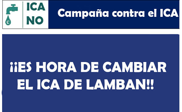 Campaña contra el ICA: descárgate y presenta tu RECLAMACIÓN