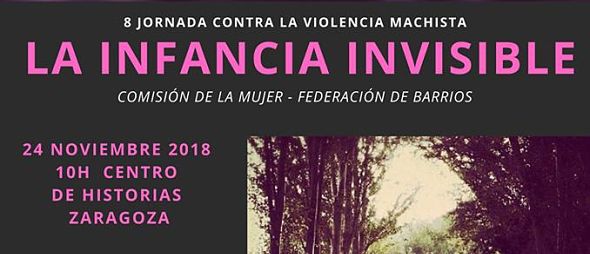 Jornada contra la Violencia Machista: La infancia invisible. Programa e inscripciones