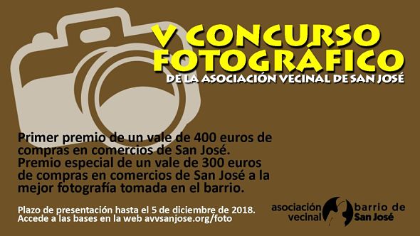 Concurso de Fotografía: "Mayores en los barrios". Originales hasta el 5 de diciembre