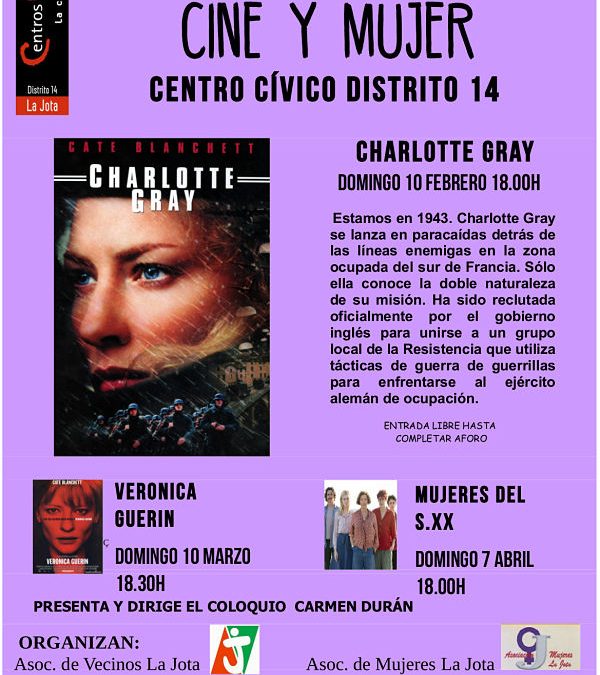 Cine y Mujer en el Cine Fórum del barrio La Jota