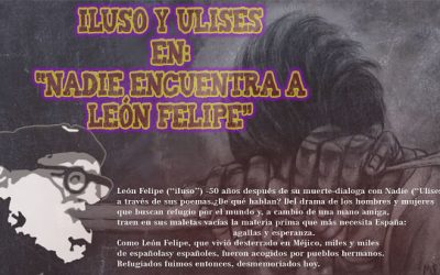 TEATRO en la AV. Venecia: Nadie encuentra a León Felipe