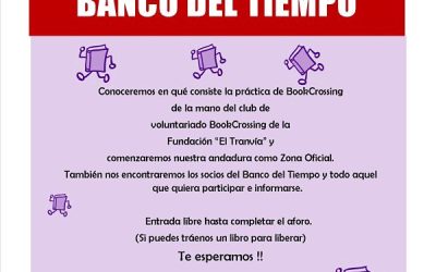 Bookcrossing en el Banco del Tiempo de la FABZ