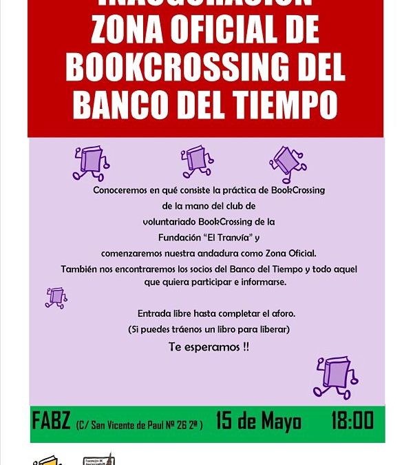 Bookcrossing en el Banco del Tiempo de la FABZ