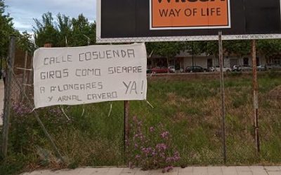 La AV. Barrio Jesús pide remodelar el tráfico en calle Cosuenda