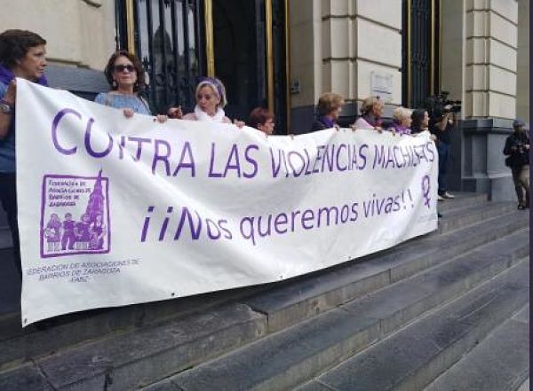 Contra la retirada del logo del Ayto en convocatorias por violencias machistas