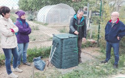 Compostaje comunitario en Parque Goya Zero Residuos