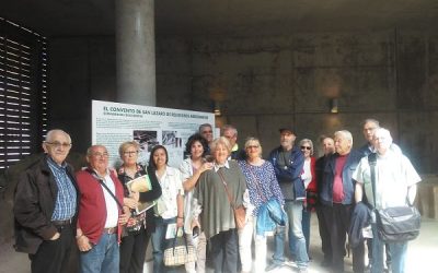 Visita de la Comisión Mayores FABZ a la AV. Arrabal