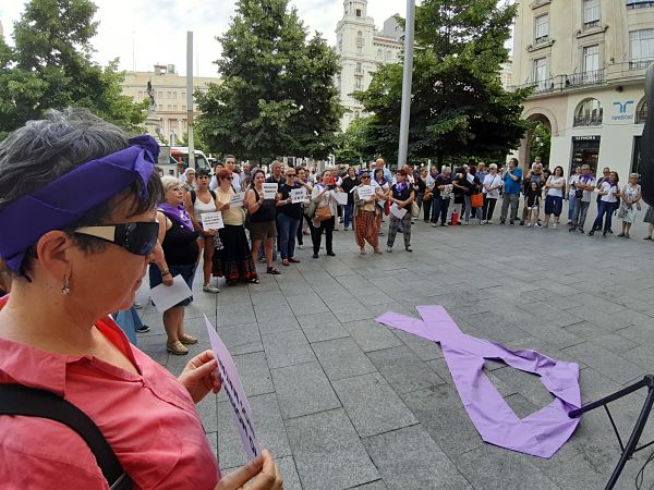 Concentración contra la violencia machista MANIFIESTO