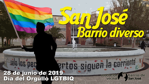 Barrios orgullosos MANIFESTACIÓN LGTBI viernes 28 junio