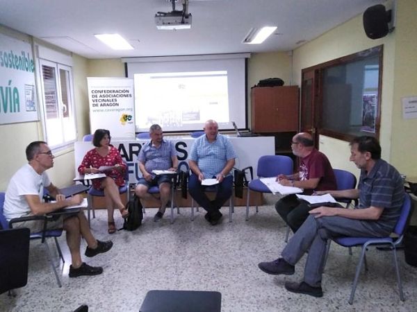 Reunión de la Junta de la CAVA en Zaragoza