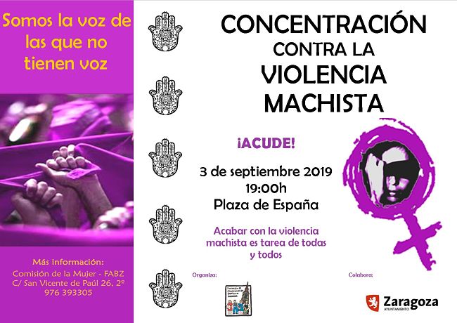 Vuelven las CONCENTRACIONES contra la violencia machista