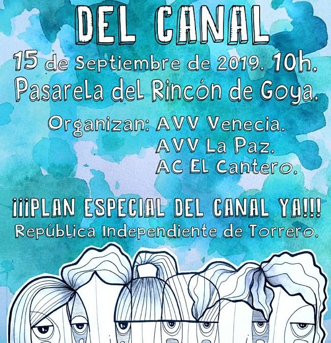 Manifiesto y cartel de la BAJADA del CANAL 2019