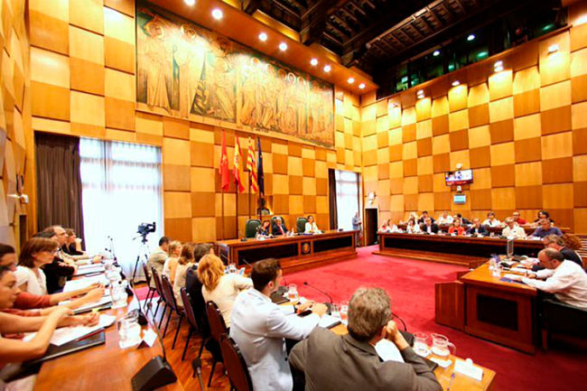 Intervención de las entidades ciudadanas en el Pleno municipal sobre Torre Village