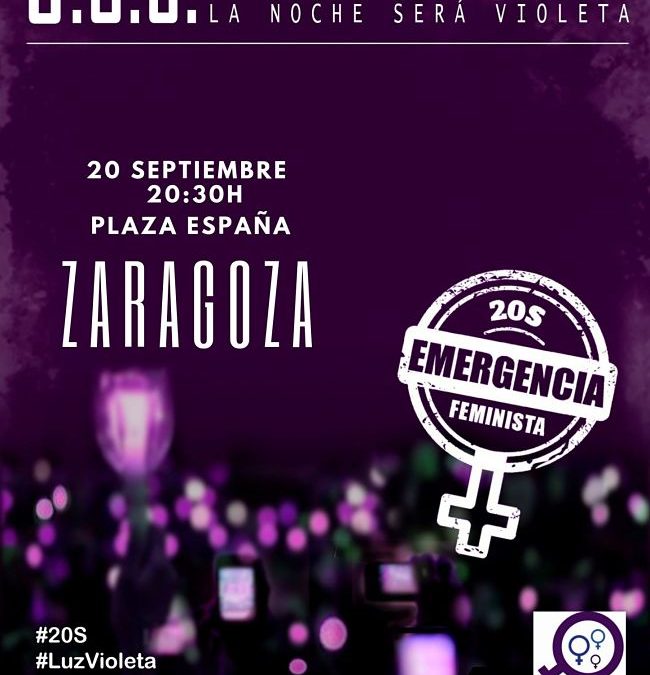 Manifestación Emergencia Feminista MANIFIESTO