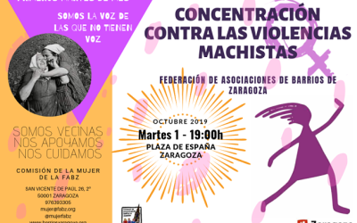 Concentración contra las violencias machistas MARTES 1