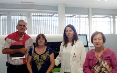 La Comisión de Salud de la FABZ visita el Banco de Sangre de Aragón