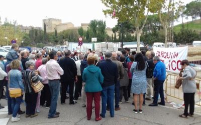 Nueva protesta contra el parquin de las Cortes DOMINGO