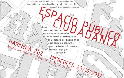 Agora ciudadana: Espacio público y ciudadanía, en la Harinera ZGZ