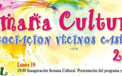 Semana Cultural 2019 de la AV. Casetas HOY Charla Mayores