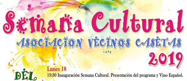Semana Cultural 2019 de la AV. Casetas HOY Charla Mayores