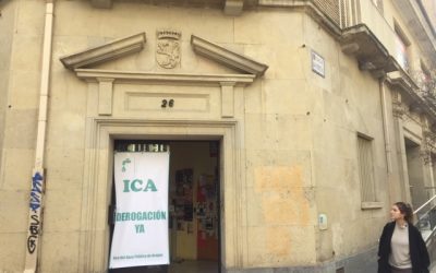 CONCENTRACIÓN URGENTE por el ICA. Sigue el ENCIERRO en la FABZ