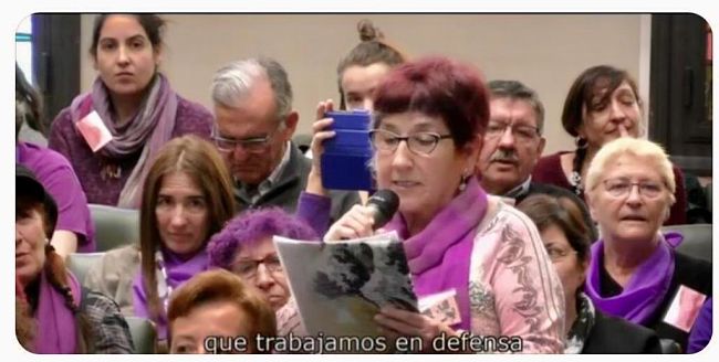 Intervención por la moción de Vox contra los derechos de la mujer en el Pleno municipal