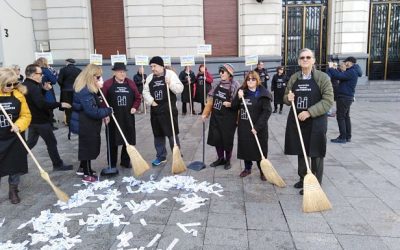 La Comisión de Salud FABZ por los mayores y el Hospital de Alcañiz