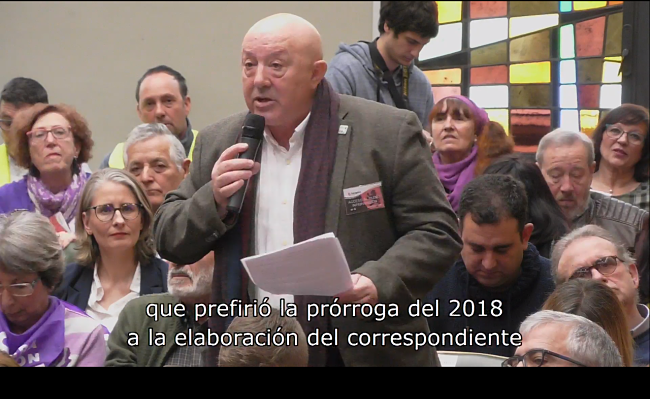 La FABZ interviene en Pleno Presupuestos reclamando inversiones en barrios y sociales