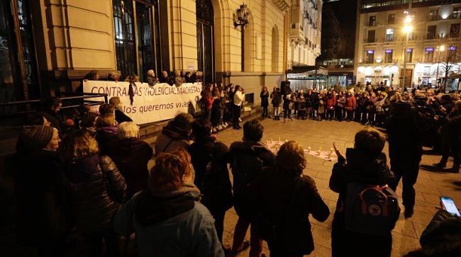 Primera CONCENTRACIÓN 2020 contra la violencia machista