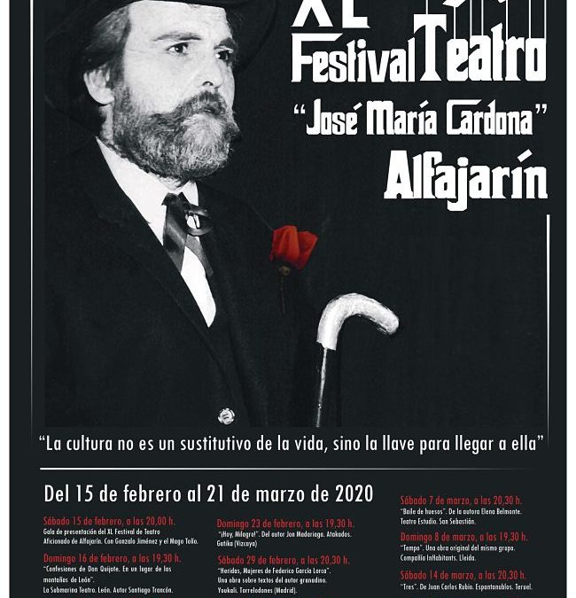 Festival Nacional de Teatro Aficionado de Alfajarín