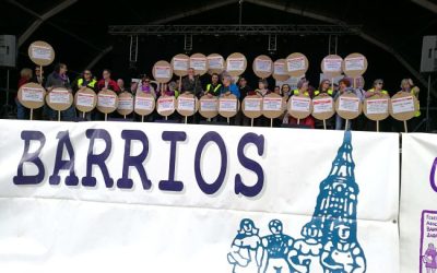 CINCOMARZADA 2020 Gran éxito de la Marcha de los Barrios y MANIFIESTO